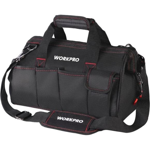 14-inch Tool Bag, Multi-pocket Tool Organizer with Adjustable Shoulder - Picture 1 of 8